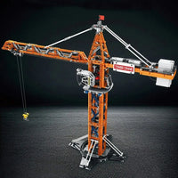 Thumbnail for Building Blocks Tech Expert APP Motorized RC Tower Crane Bricks Toy Construction Set Toys - 10
