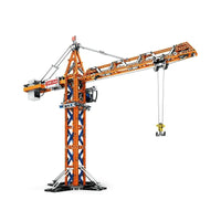 Thumbnail for Building Blocks Tech Expert APP Motorized RC Tower Crane Bricks Toy Construction Set Toys - 9