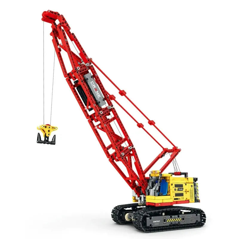 Building Blocks Tech MOC APP RC Motorized Crawler Crane Bricks Toy Construction Set Toys - 3