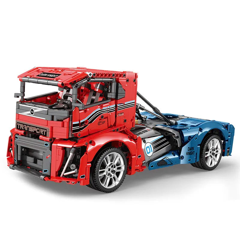 Building Blocks Tech MOC RC APP Iron Knight Truck Bricks Toys 11008 Construction Set Toys - 1