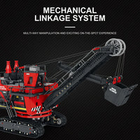 Thumbnail for Building Blocks Technical MOC 22014 RC APP Power Shovel Truck Bricks Toy - 3