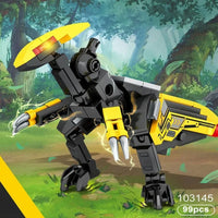 Thumbnail for Building Blocks Mech Dinosaur Transformation Robot Bricks Kids Toys - 2
