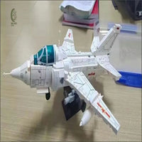Thumbnail for Building Blocks Military MOC Q-5 Striker Aircraft Jet Bricks Toys - 12