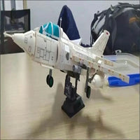 Thumbnail for Building Blocks Military MOC Q-5 Striker Aircraft Jet Bricks Toys - 11