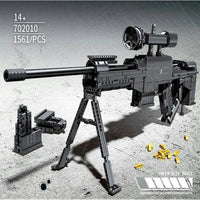 Thumbnail for Building Blocks Military Weapon MOC Heavy Duty Sniper Rifle Bricks Toy - 3