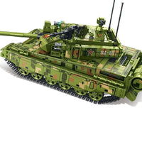 Thumbnail for Building Blocks Military WW2 Type 99A MOC Main Battle Tank Bricks Toy - 2
