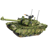 Thumbnail for Building Blocks Military WW2 Type 99A MOC Main Battle Tank Bricks Toy - 3