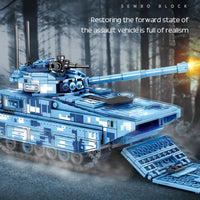 Thumbnail for Building Blocks Military WW2 ZTD-05 Infantry Assault Vehicle Bricks Toy - 2