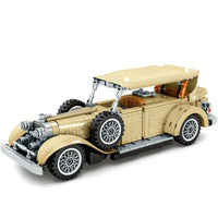 Thumbnail for Building Blocks MOC 701900 Vintage Retro Classic Car Bricks Toys - 1