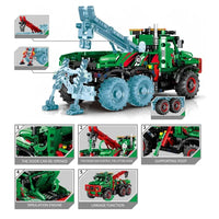 Thumbnail for Building Blocks MOC City All Terrain Mountain Car Truck Bricks Toys - 4