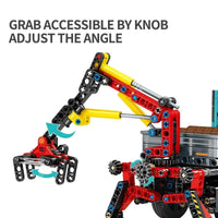 Thumbnail for Building Blocks MOC City Off Road Engineering Crane Truck Bricks Toy Construction Set Toys - 5