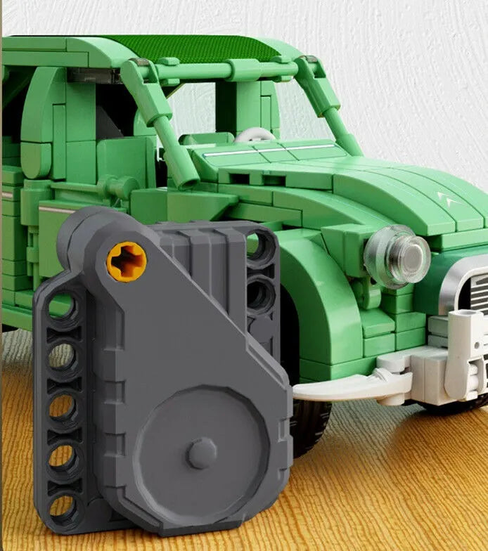 Building Blocks MOC Classic Citroen Vintage Car Bricks Toys 705500 - 3
