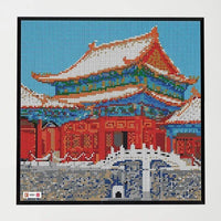 Thumbnail for Building Blocks MOC Expert Art Forbidden City Picture Frame Bricks Toy - 4