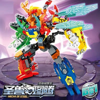 Thumbnail for Building Blocks MOC Expert Transforming Insect Mech Robot Bricks Toys - 8