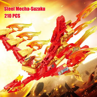 Thumbnail for Building Blocks MOC Expert Transforming Mecha Of Steel Robot Bricks Toy Construction Set Toys - 6