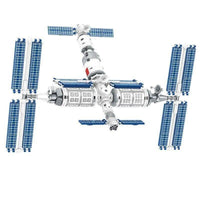 Thumbnail for Building Blocks MOC Idea Space Station Aerospace Ship Bricks Kids Toys - 1