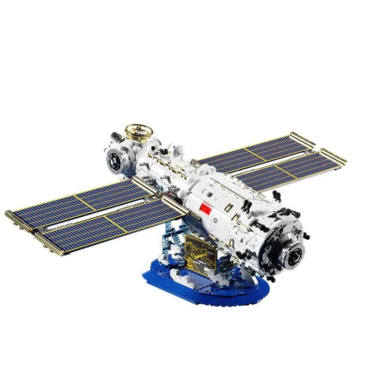 Building Blocks MOC Ideas Space Station Aerospace Core Cabin Bricks Toys - 3