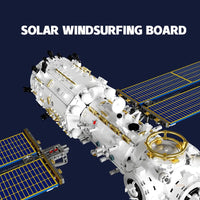 Thumbnail for Building Blocks MOC Ideas Space Station Aerospace Core Cabin Bricks Toys - 10