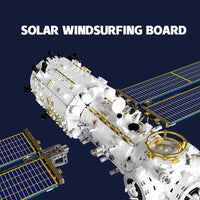Thumbnail for Building Blocks MOC Ideas Space Station Aerospace Core Cabin Bricks Toys - 10