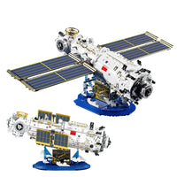 Thumbnail for Building Blocks MOC Ideas Space Station Aerospace Core Cabin Bricks Toys - 1