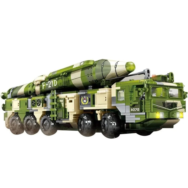 Building Blocks MOC Military DF-21D Anti-Ship Ballistic Missile Bricks Toys - 1