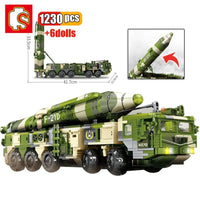 Thumbnail for Building Blocks MOC Military DF-21D Anti-Ship Ballistic Missile Bricks Toys - 7