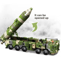 Thumbnail for Building Blocks MOC Military DF-21D Anti-Ship Ballistic Missile Bricks Toys - 3