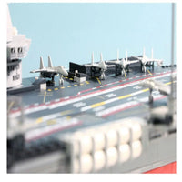Thumbnail for Building Blocks MOC Military WW2 Aircraft Carrier Warship Bricks Toys - 6