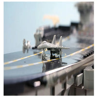 Thumbnail for Building Blocks MOC Military WW2 Aircraft Carrier Warship Bricks Toys - 5