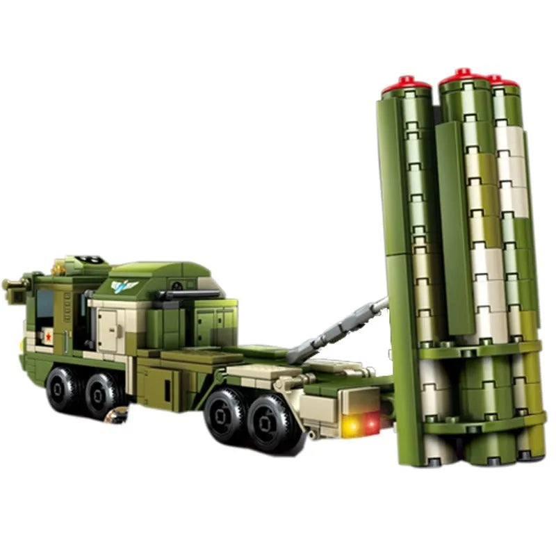 Building Blocks MOC Military WW2 HQ - 9 Anti Aircraft Missile System Bricks Toy - 8