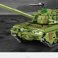 Thumbnail for Building Blocks MOC Military WW2 TYPE 96 Main Battle Tank Bricks Toys - 7