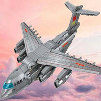 Thumbnail for Building Blocks MOC Military WW2 Y-20 Transport Aircraft Bricks Toy - 4