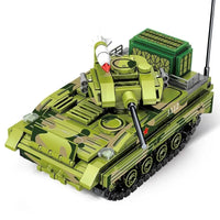 Thumbnail for Building Blocks MOC Military WW2 ZBD-03 Airborne Armored IFV Bricks Toy - 1