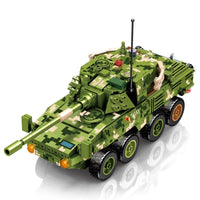Thumbnail for Building Blocks MOC Military WW2 ZTL-11 Armored Assault IFV Bricks Toys - 1