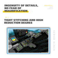 Thumbnail for Building Blocks MOC Military Z20 Attack Helicopter Bricks Kids Toys - 5