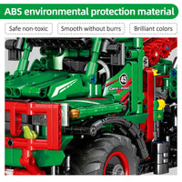Thumbnail for Building Blocks MOC RC All Terrain Off-Road Car Mountain Truck Bricks Toy - 5