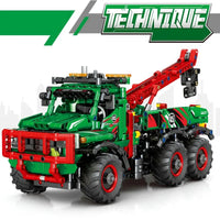 Thumbnail for Building Blocks MOC RC All Terrain Off-Road Car Mountain Truck Bricks Toy - 2