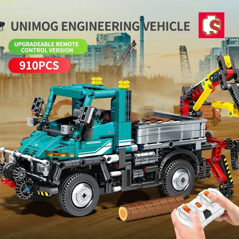 Building Blocks MOC RC APP City Off Road Truck Car STEM Bricks Toys Construction Set Toys - 7