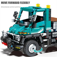 Thumbnail for Building Blocks MOC RC APP City Off Road Truck Car STEM Bricks Toys - 3