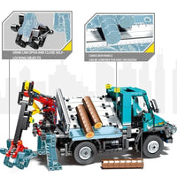 Thumbnail for Building Blocks MOC RC APP City Off Road Truck Car STEM Bricks Toys - 9