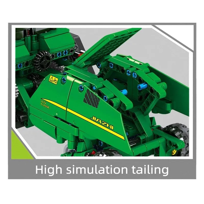 Building Blocks MOC RC APP Farm Tractor City Truck Car Bricks Kids Toys - 8