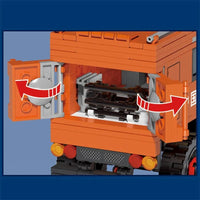 Thumbnail for Building Blocks MOC Space Rescue Heavy Truck Bricks City Car Kids Toys - 3