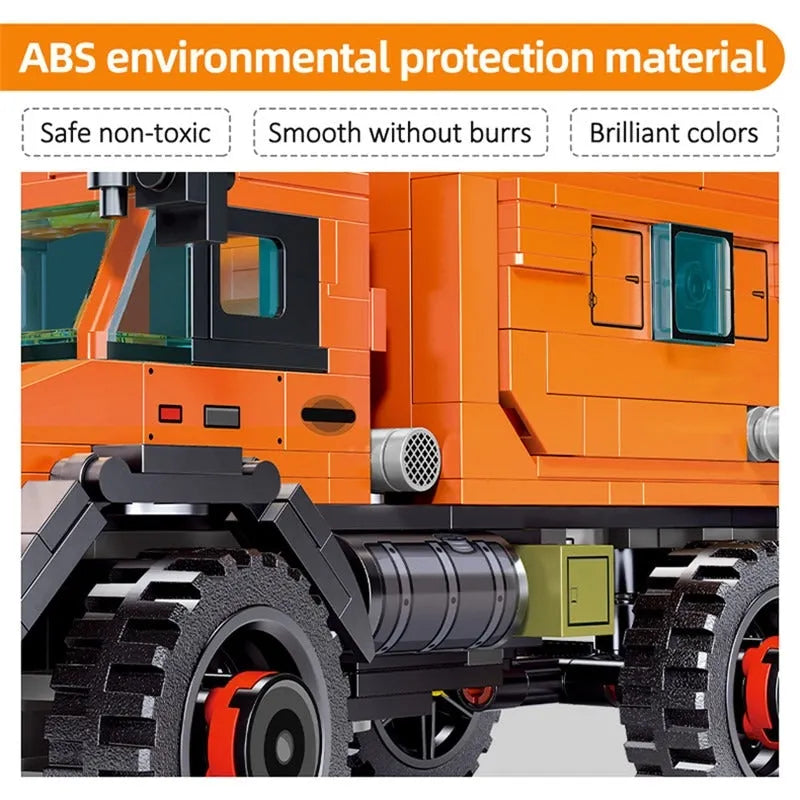 Lego city orange discount truck