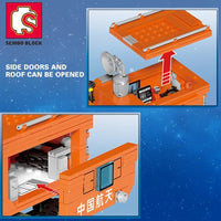 Thumbnail for Building Blocks MOC Space Rescue Heavy Truck Bricks City Car Kids Toys - 8