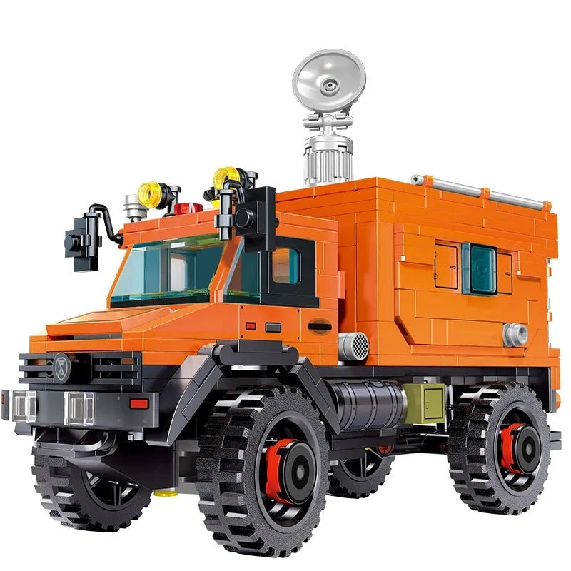 Building Blocks MOC Space Rescue Heavy Truck Bricks City Car Kids Toys - 1