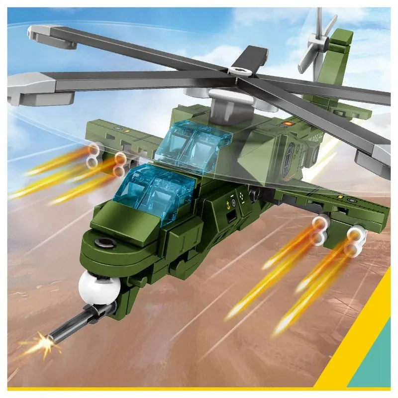 Building Blocks MOC Steel Mecha Transformed Fighter Robot Bricks Toys Construction Set Toys - 4