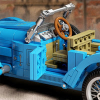 Thumbnail for Building Blocks MOC Tech Classic Vintage T38 Car Bricks Toys 705600 - 7