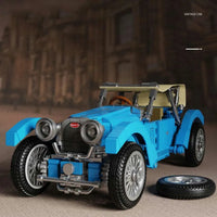 Thumbnail for Building Blocks MOC Tech Classic Vintage T38 Car Bricks Toys 705600 - 4