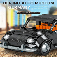 Thumbnail for Building Blocks MOC Vintage Sports Classic Car Bricks Kids Toys - 3