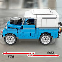 Thumbnail for Building Blocks MOC Vintage WW2 Off - Road Car Bricks Toys 705808 - 3